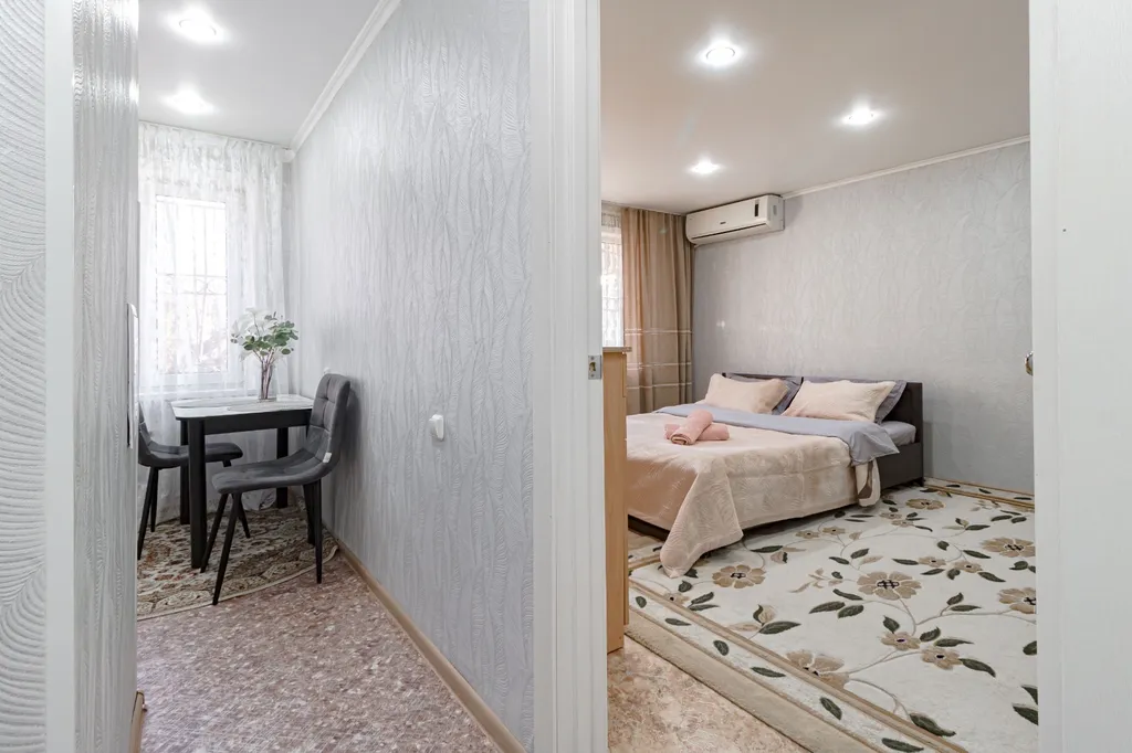 В центре уютная и светлая квартира