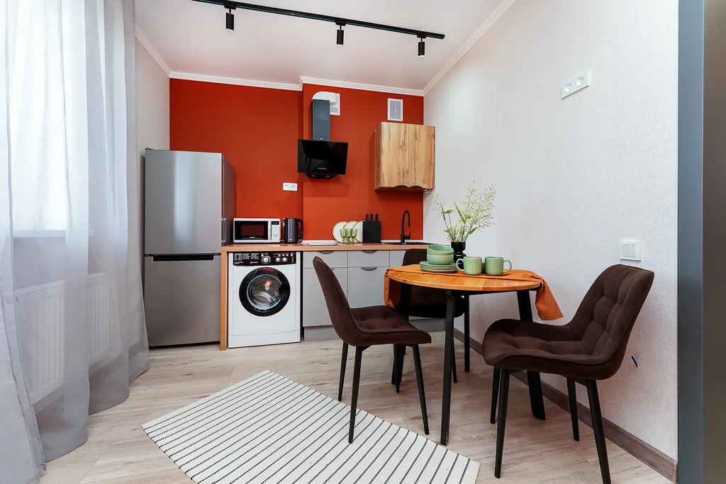 Яркая ухоженная квартира