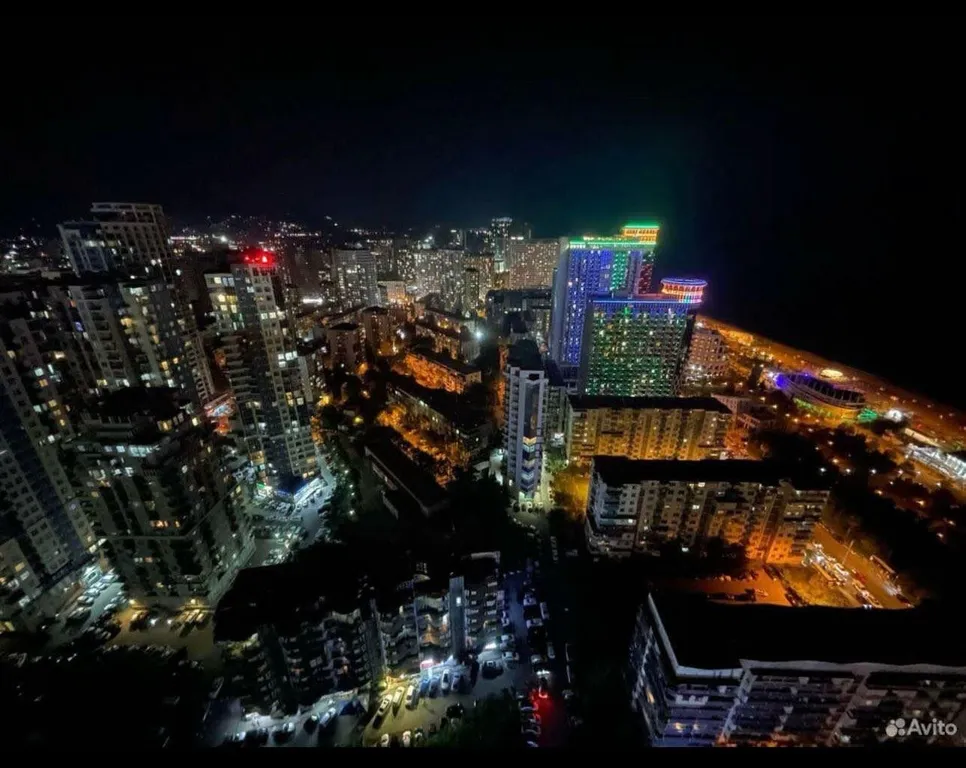 Квартира Квартира Семейный апартамент с отдельной спальней Орби Сити с видом на море — Батуми