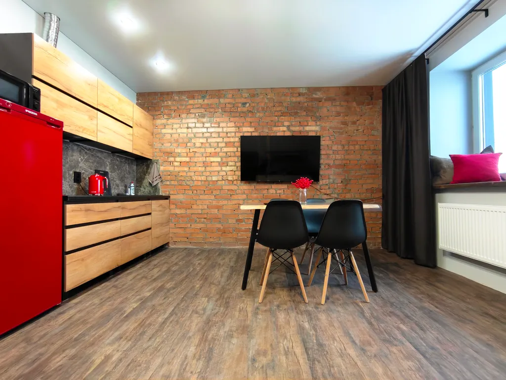 Квартира Квартира Лофт-студия с видом с 17 этажа — Красноярск