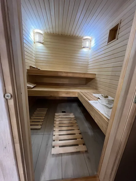 Коттедж Коттедж Комфортабельный барнхаус с баней и купелью для отдыха вдали от города — Шишкино