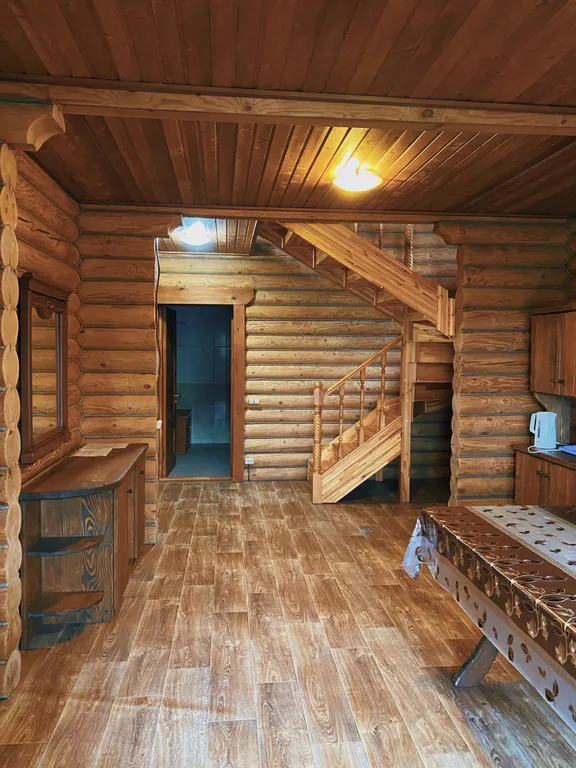 Коттедж в сосновом бору на берегу реки