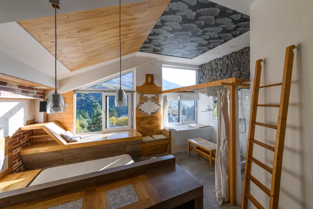 Дизайн-мечта - этника ваше окно в горы