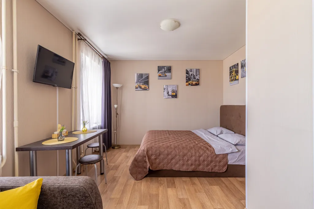 Уютная, светлая студия