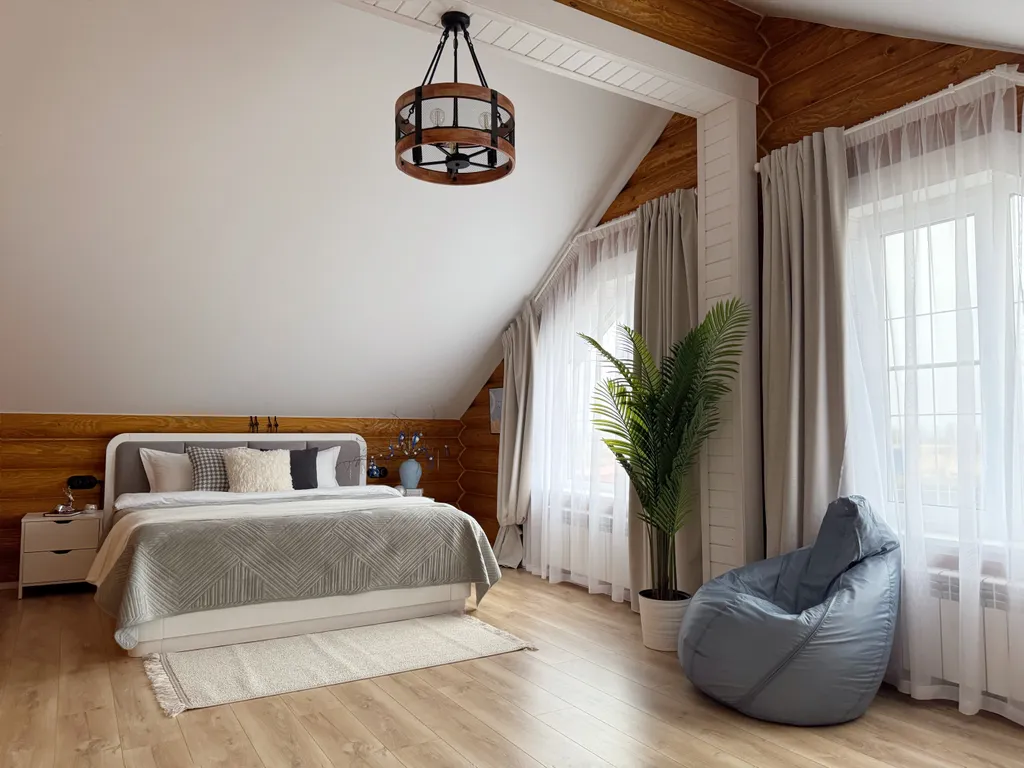 Дом с баней на берегу Москвы реки