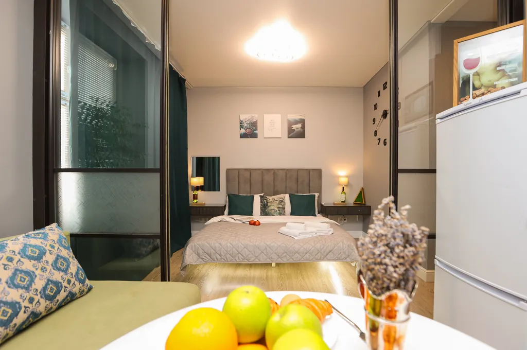 Великолепная студия рядом с Арена Плэй и метро Новомосковская