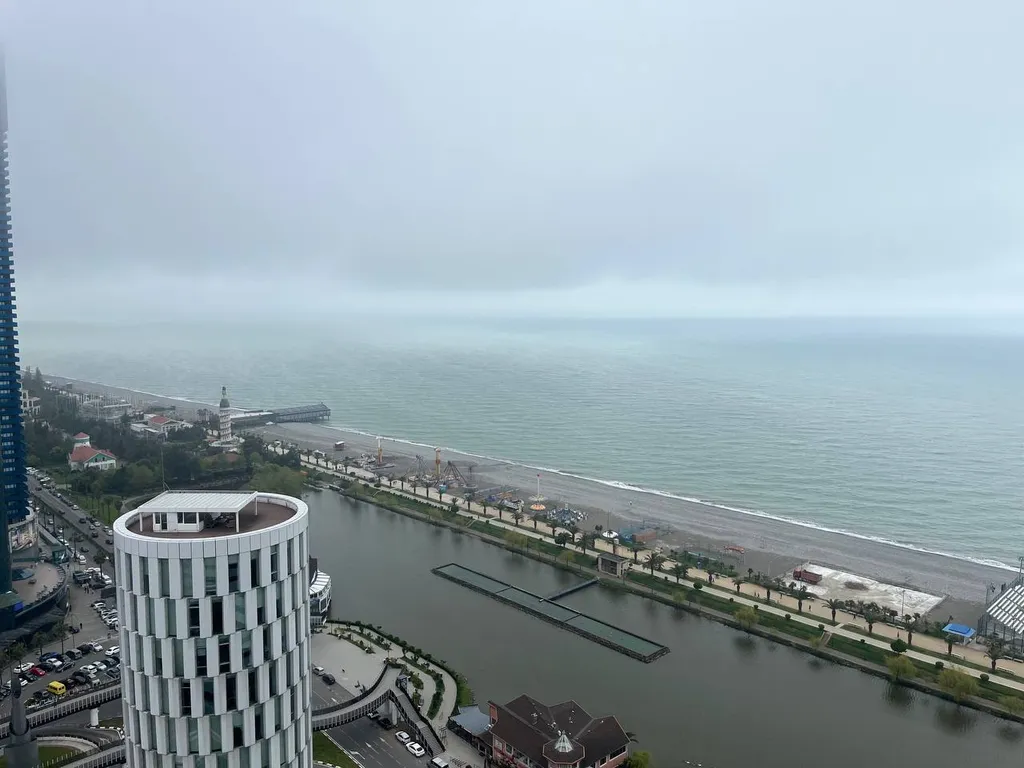 Квартира Апартаменты с видом на первой линии моря в Апарт-отеле — Батуми