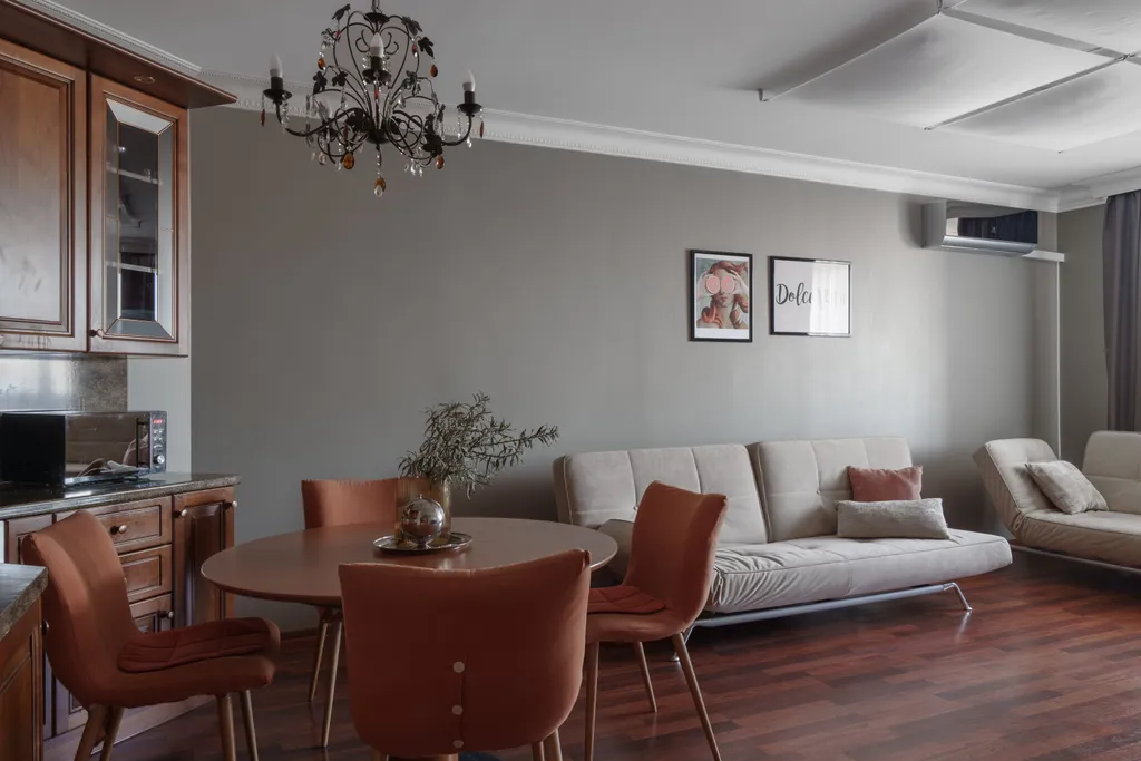 Просторная трехкомнатная квартира Тоскана рядом с МВДЦ