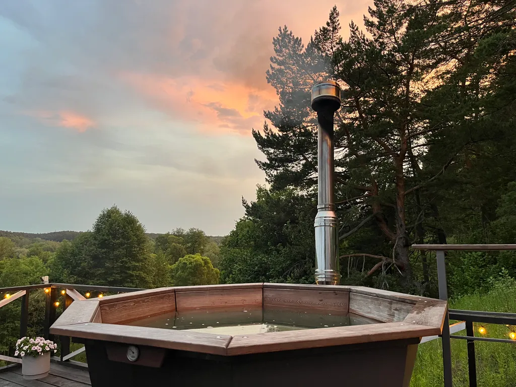 Глэмпгеокупол Домик на Оке