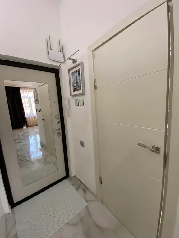 2-х комнатные апартаменты в современном стиле с камином