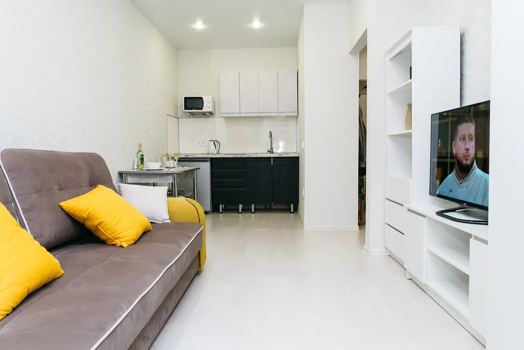 Квартира Квартира Уютная евродвушка рядом с парком и стадионом — Краснодар