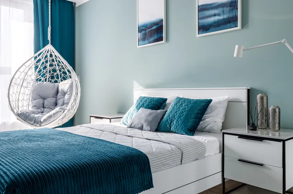 Квартира Квартира с качелей-коконом и видом на город с 23 этажа — Краснодар