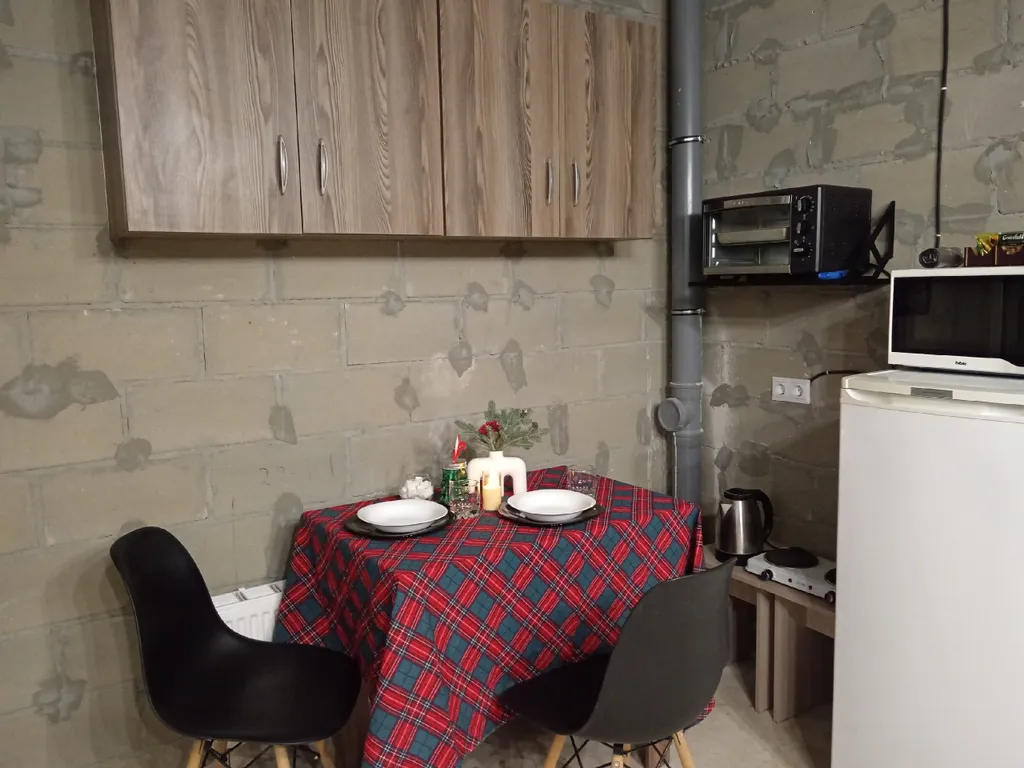 Креативная студия лофт с видом на озеро