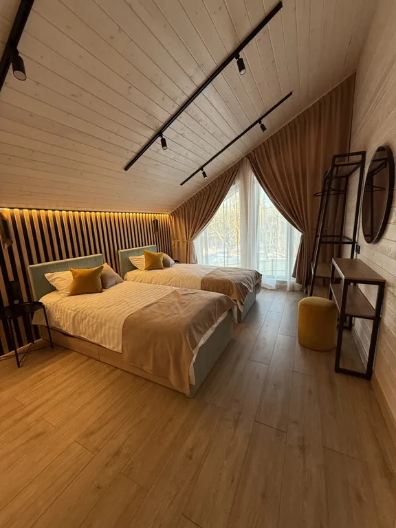 Домик с видом на вулкан