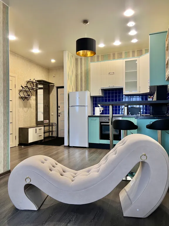 Уютная квартира с тантра-креслом в жк 31 квартале на берегу реки — аренда посуточно в Пушкино