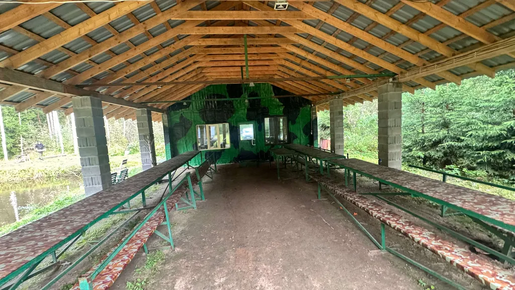 Коттедж Домик у водоёма для вечеринок и праздников — Шлиссельбург