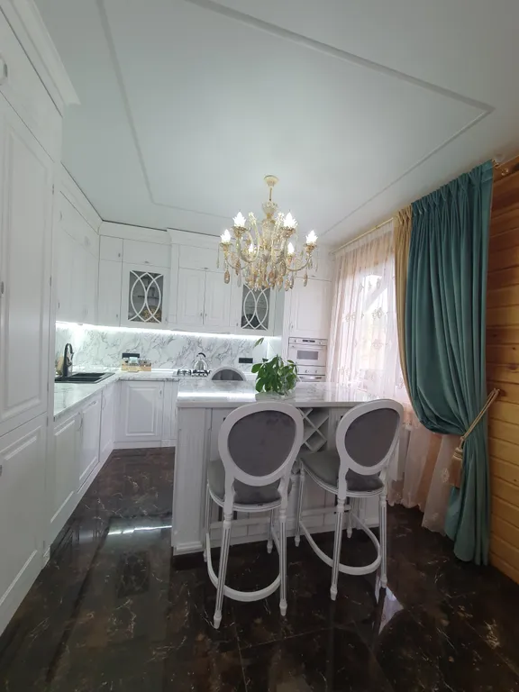 Уютный загородный дом из бруса с баней и чаном на дровах