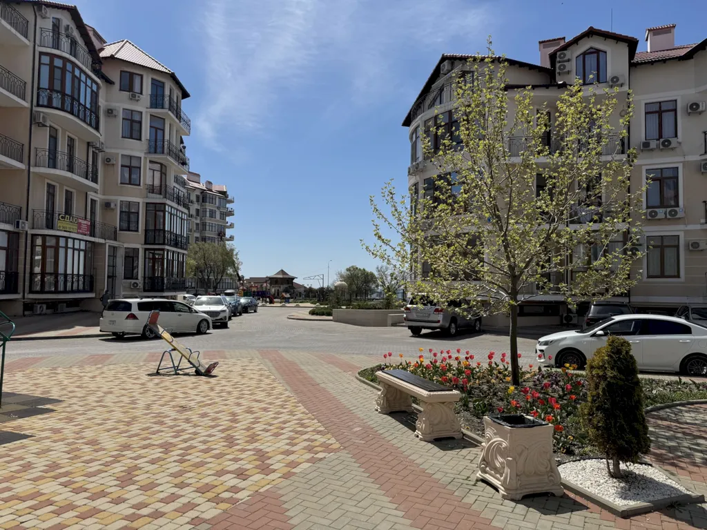 Квартира 1-комнатная квартира с балконом и видом на море ЖК Черноморский — Геленджик