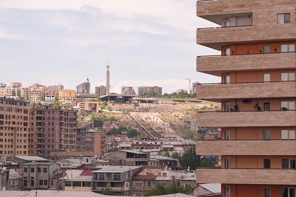 Семейные апартаменты с видом на гору Арарат