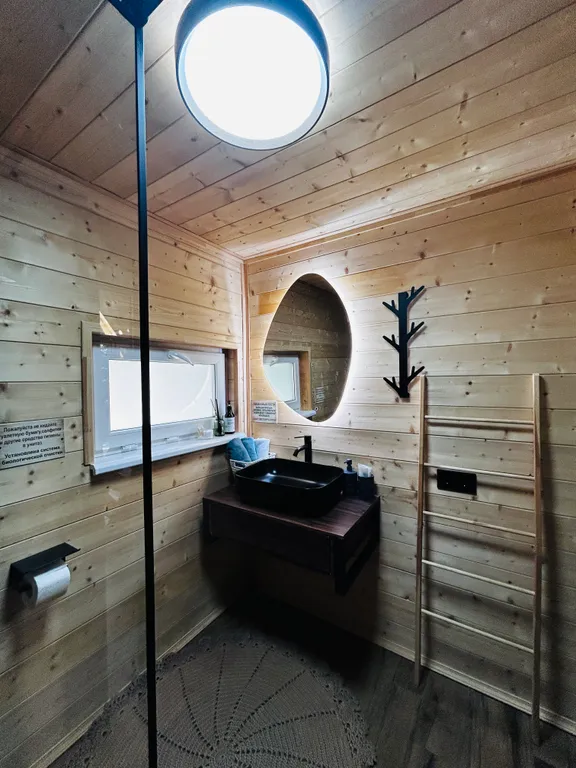 Дом 40m2 — чан, кухня, Wi-Fi