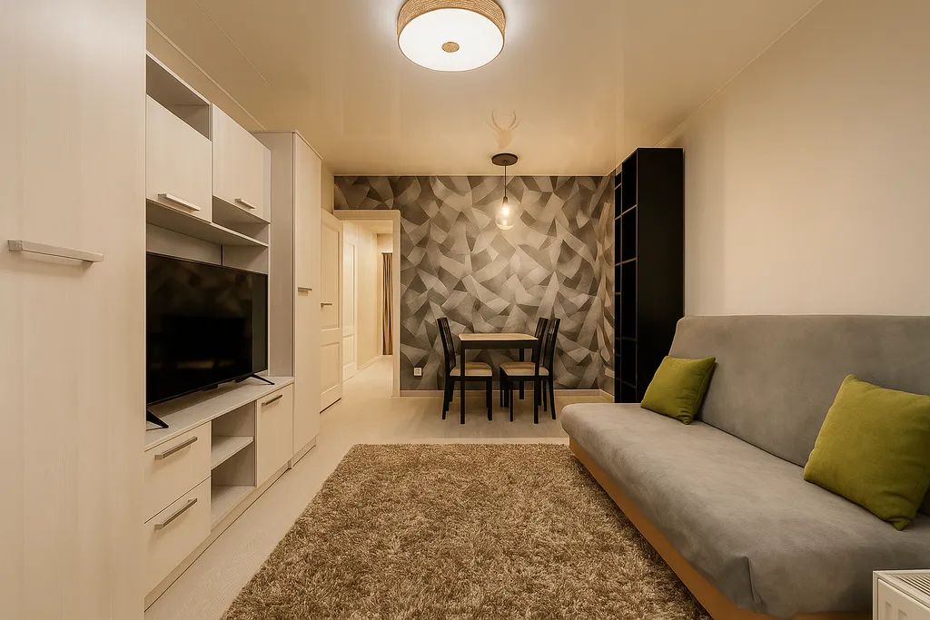 Свежая квартира у Парка Гагарина — аренда посуточно в Южно-Сахалинск