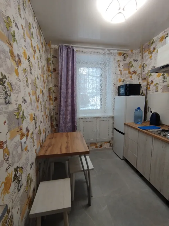 Яркая оранжевая квартира