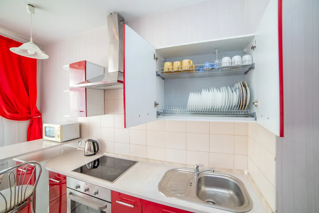 Красная вишня и голубика