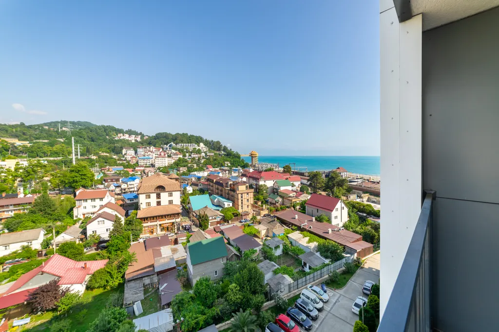 Апартамент с видом на море и горы