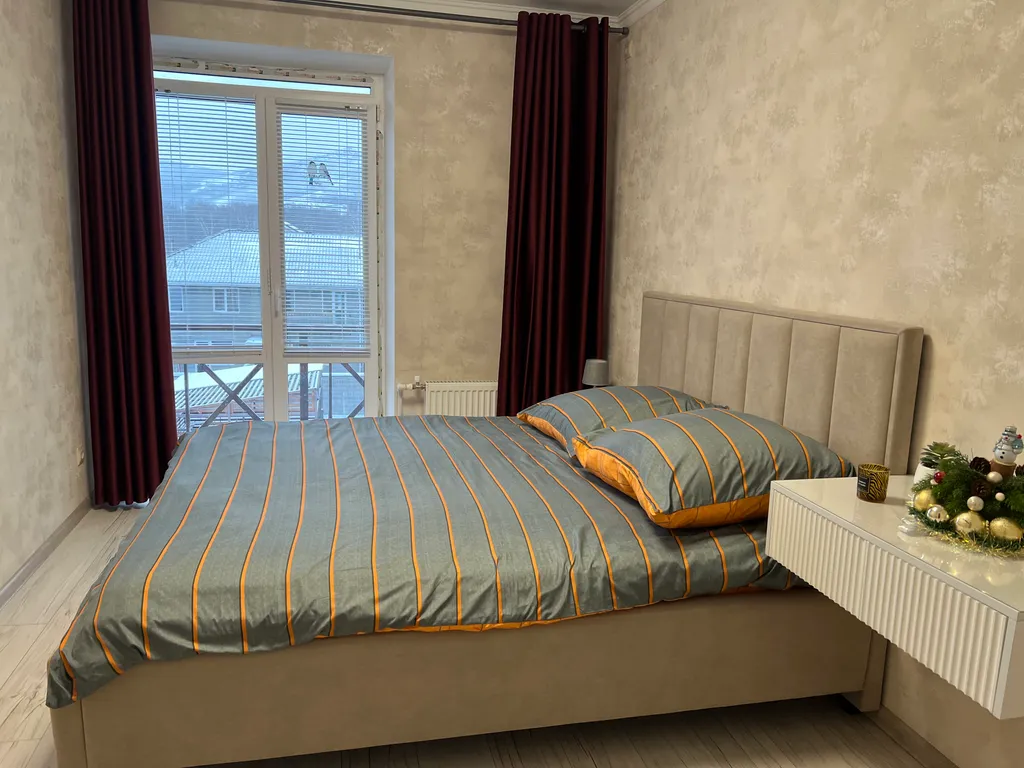 Уютная квартира на Банном с видом на горы