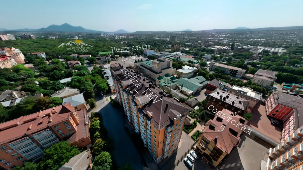 Квартира возле парка с потрясающим видом на Бештау