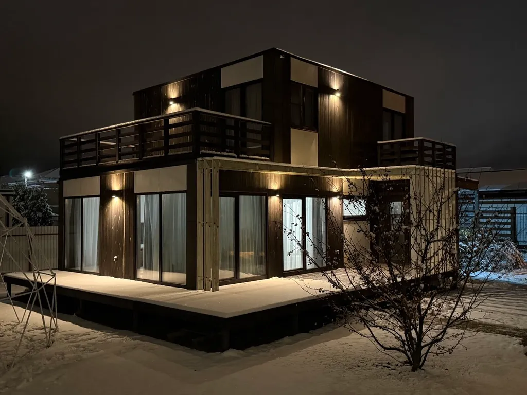 Коттедж Уютный дом с видом на лес — Первомайское