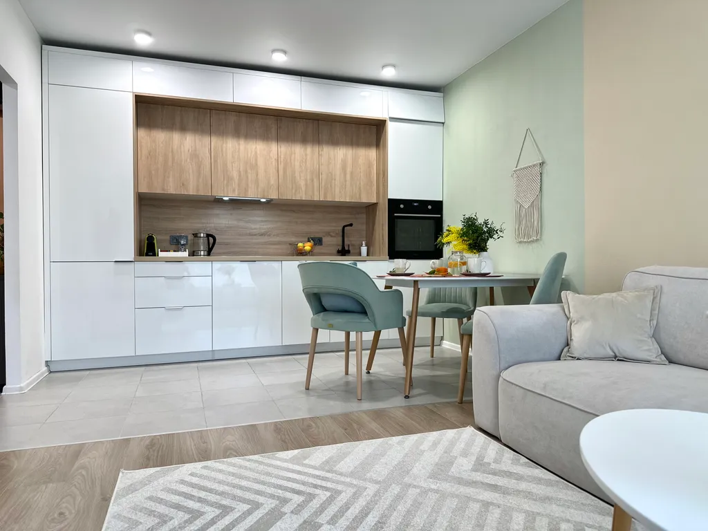 Светлая просторная квартира