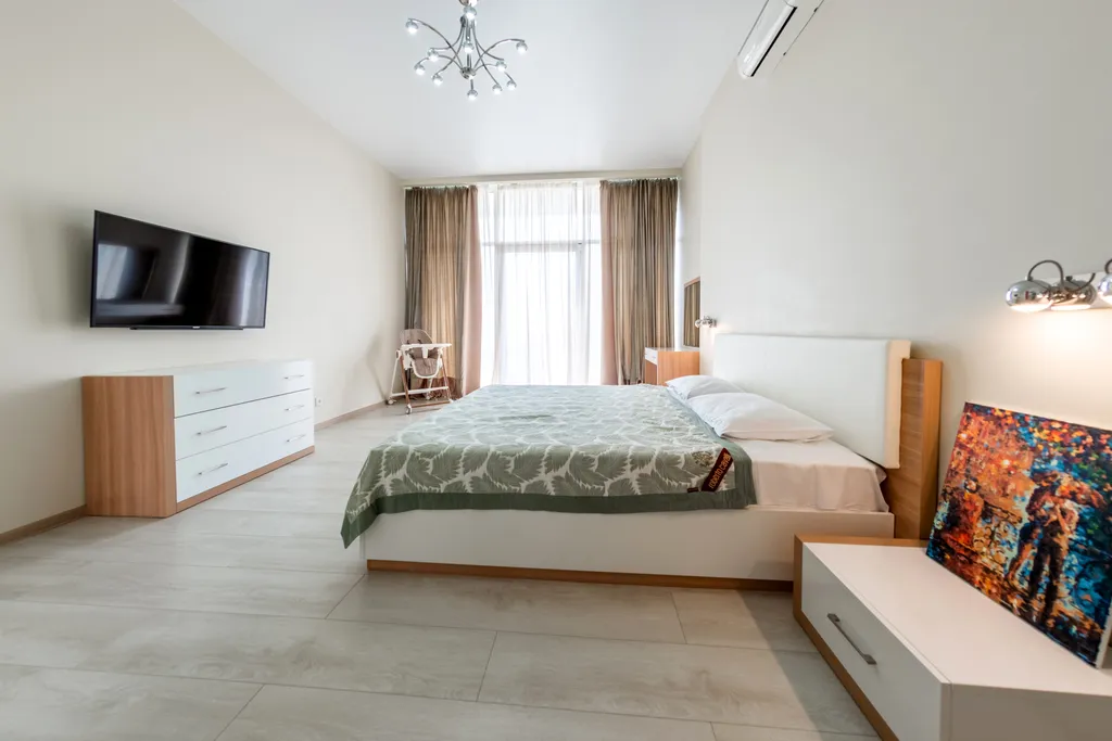 Роскошный пентхаус с панорамным видом на море.