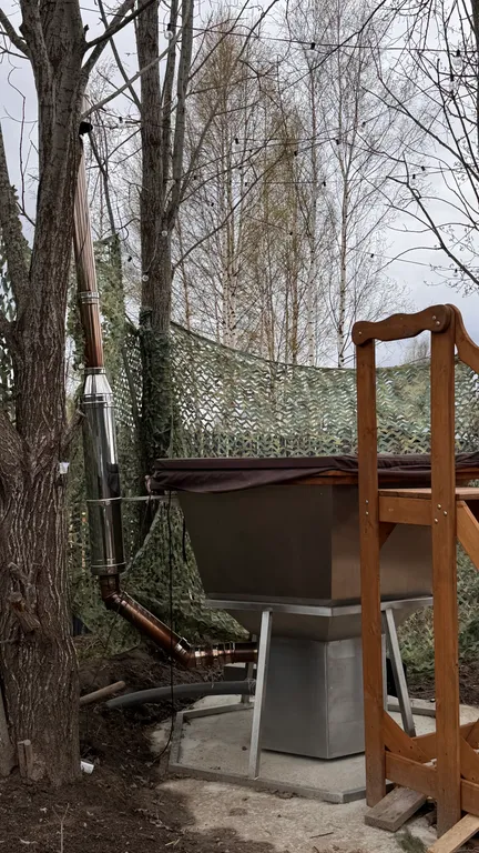 Дом 75m2 — чан, кухня, 5 минут до озера
