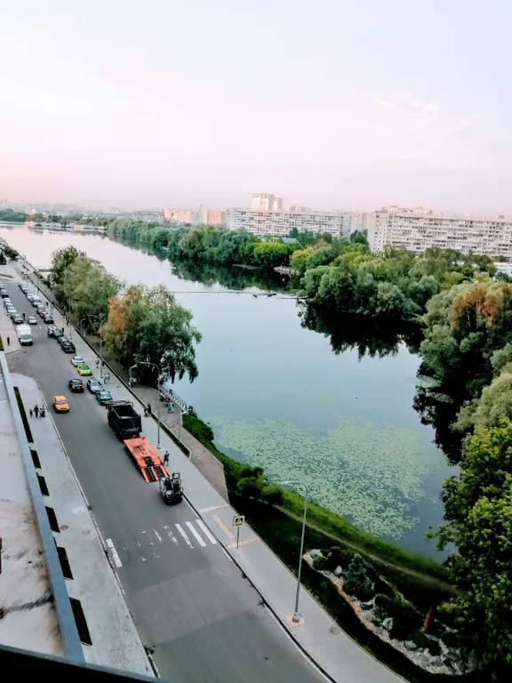 Квартира Квартира River Studio с видом на воду рядом с метро Нагатинский затон — Москва