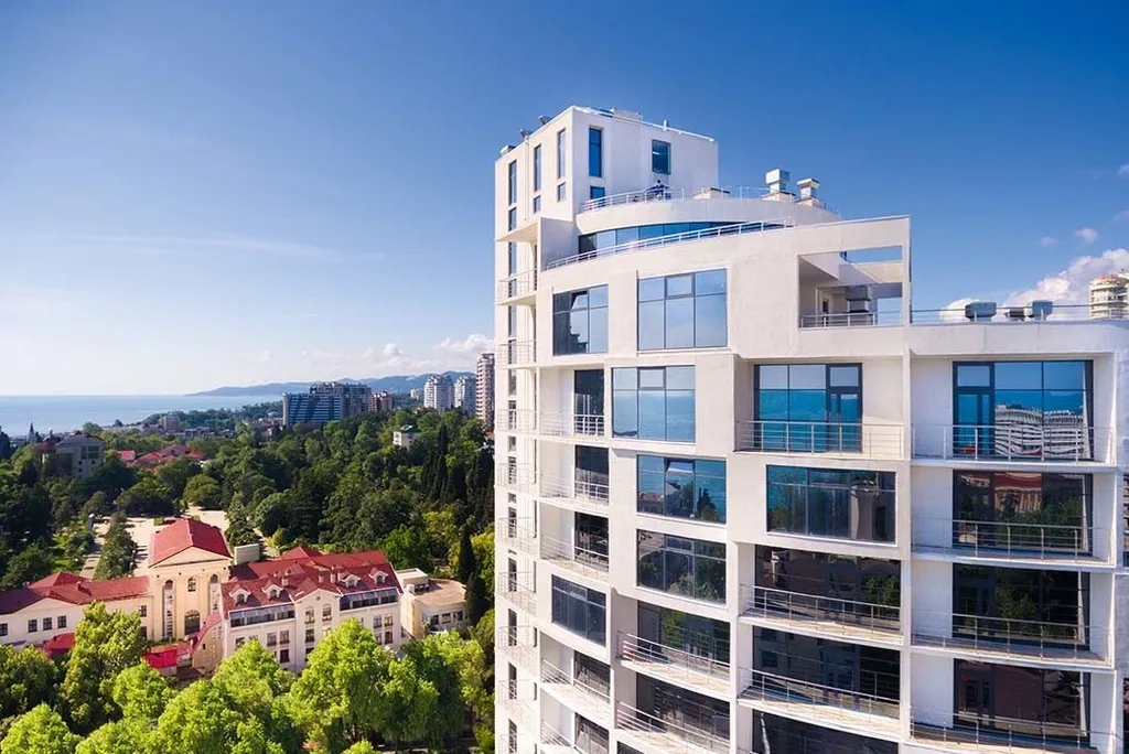 Апартаменты Барселона-Парк с видом на город с балконом