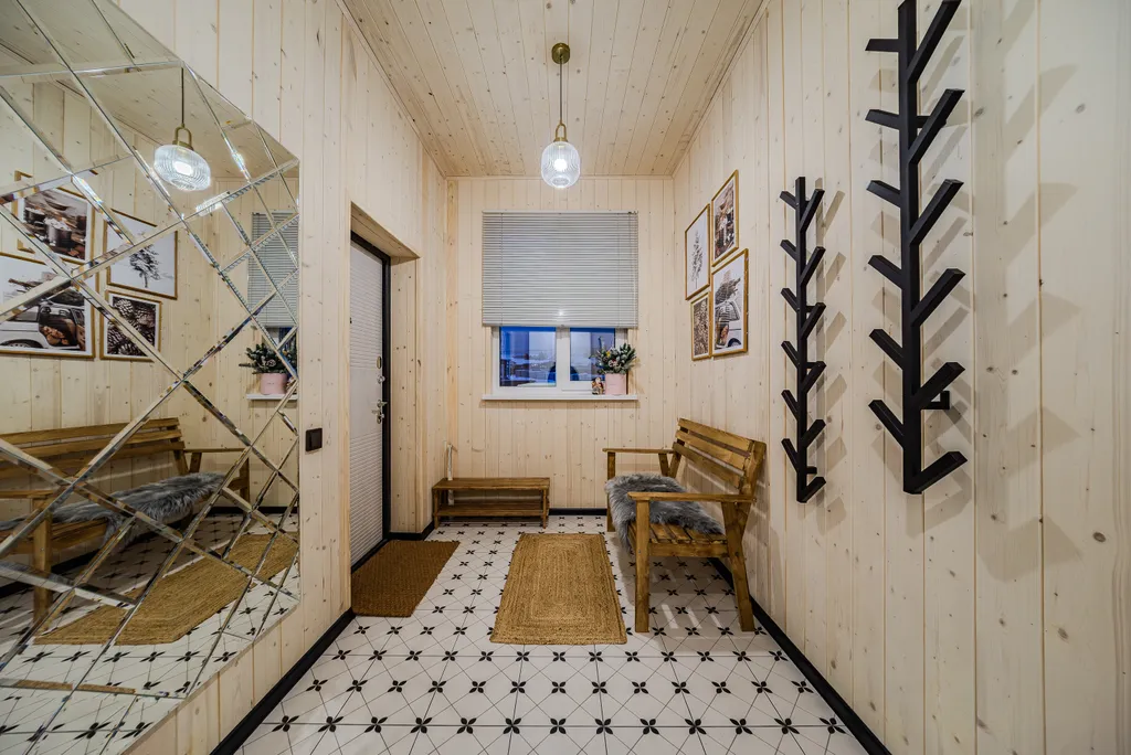 Новый дом с большим столом, кинотеатром, баней