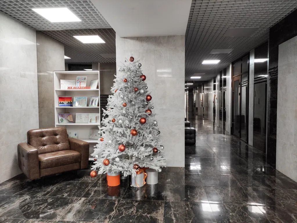 Двухкомнатная студия с красивым видом на город