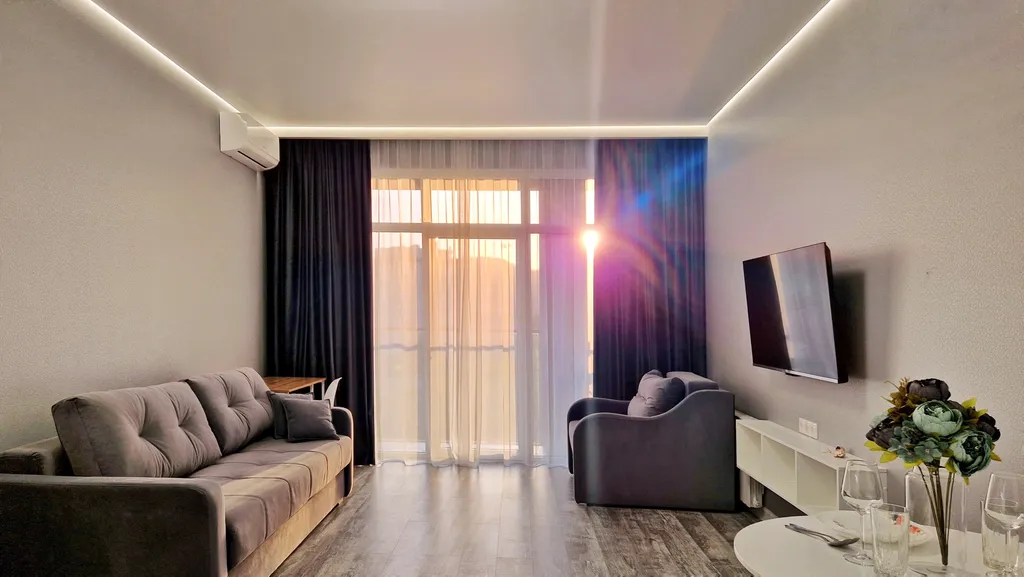 Трехместная квартира с панорамными видами