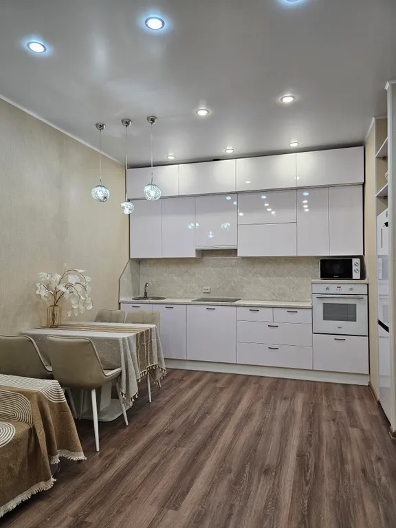 Уютная квартира с кухней  на озере Якты-куль (Банное) ЖК Родина