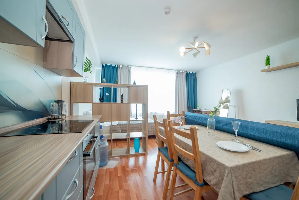 Студия возле м. Геологическая для 4-х гостей