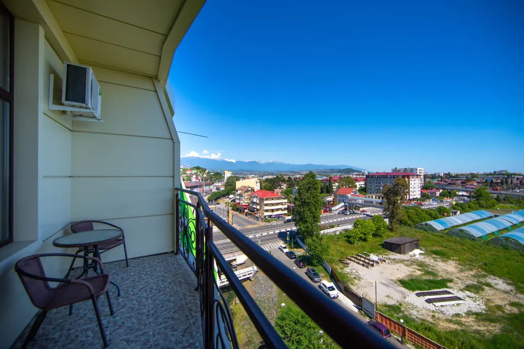 Квартира Стильная квартира с балконом Грин сейл 2 — Адлер