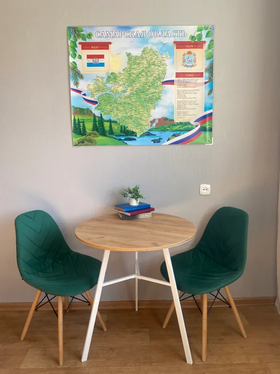 Удобная квартира с видом на город горы и Волгу