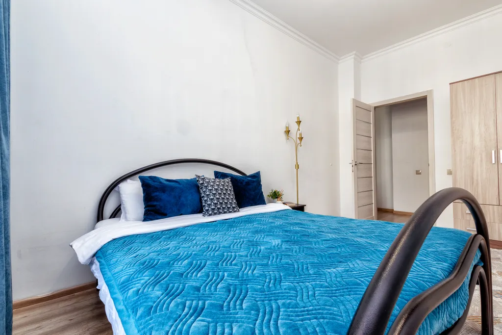 Уютная трёхкомнатная квартира с тремя двухспальними кроватями