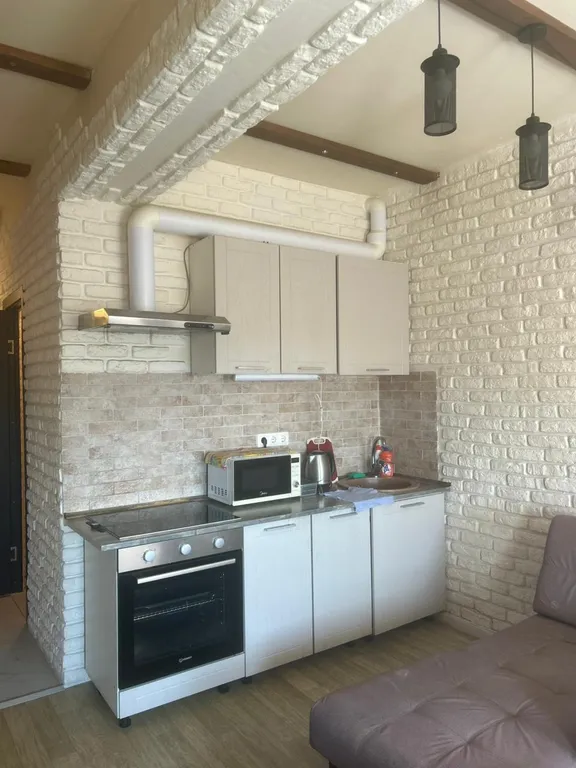 Уютная студия с видом на море