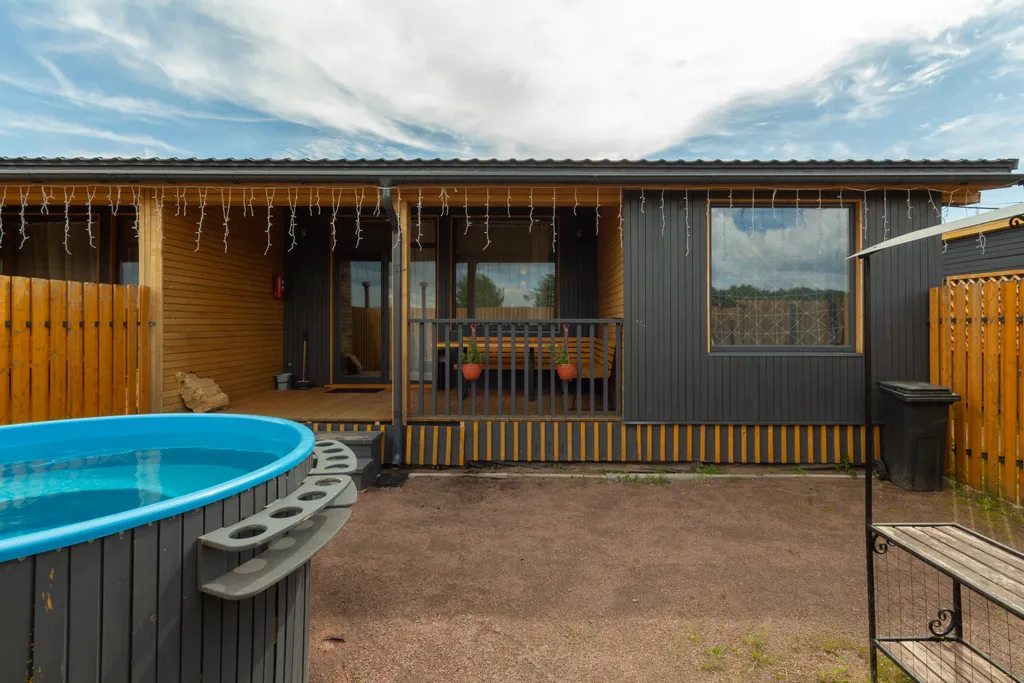 Коттедж с купелью