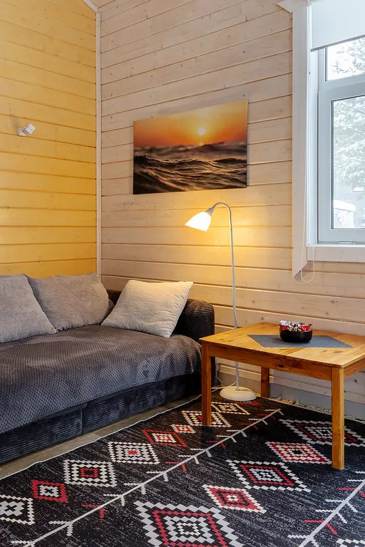 Уютный барнхаус с видом на лес