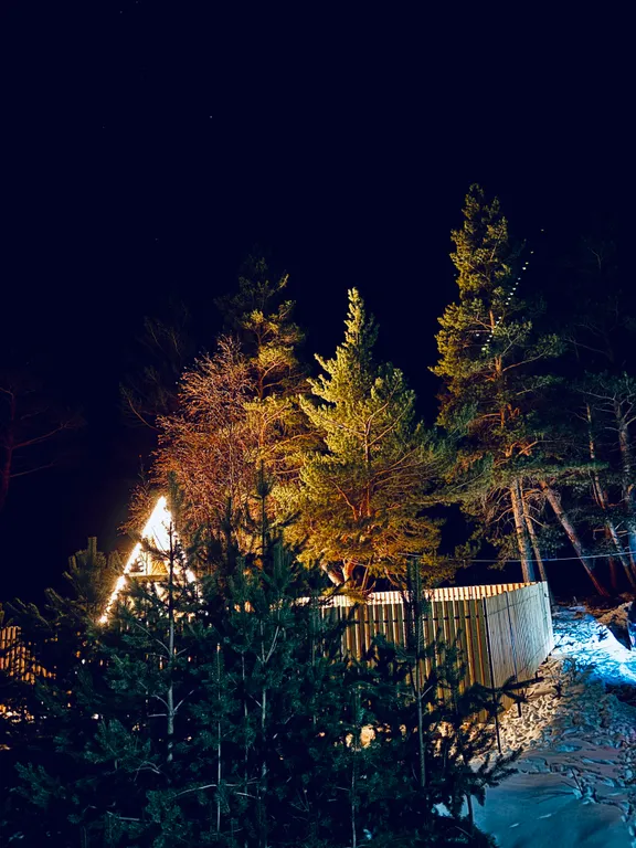 Уютный дом в стиле A-frame