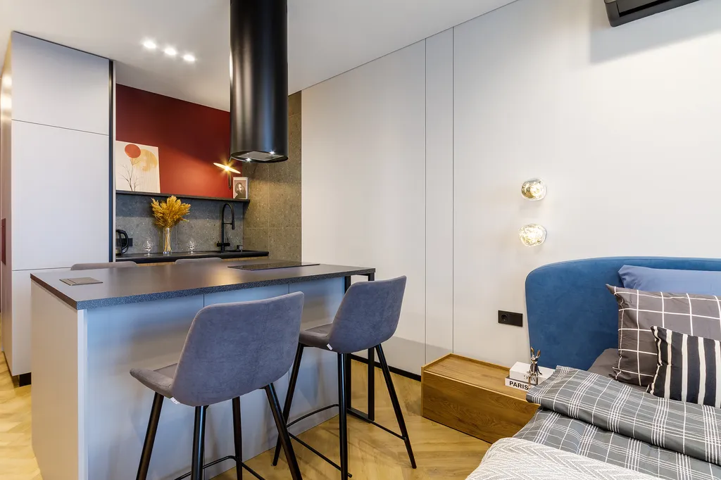 Дизайн квартира в центре города