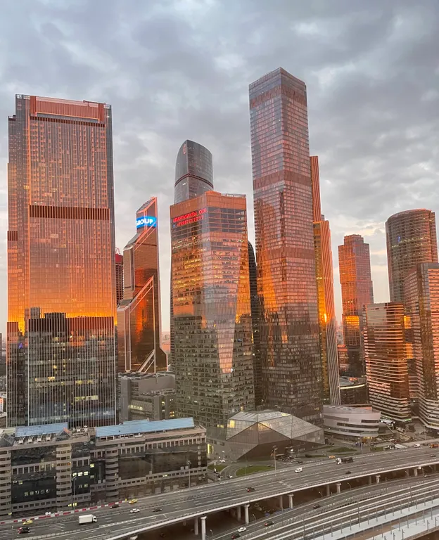 Квартира Двухкомнатная квартира с видом на Москва Сити — Москва
